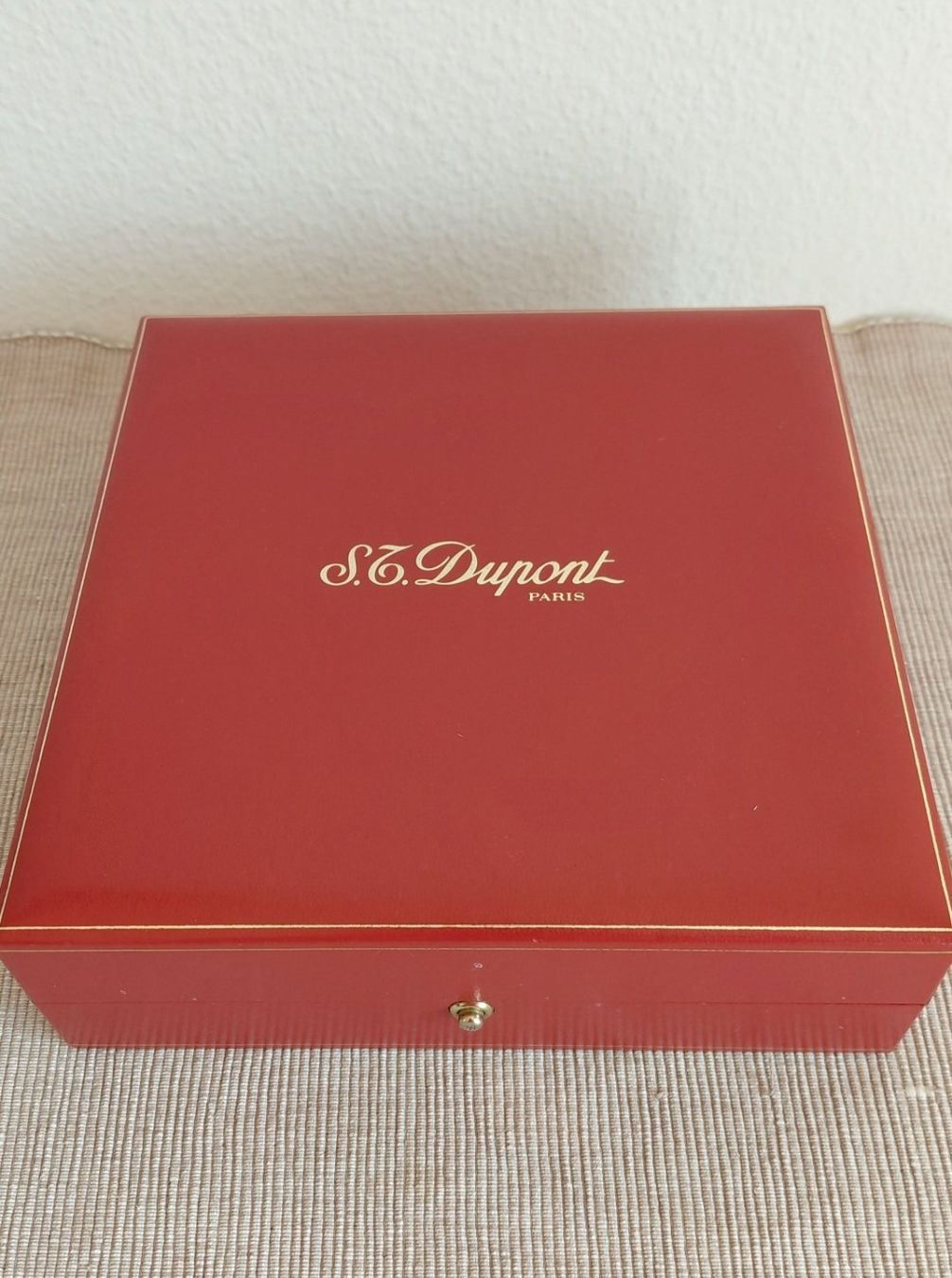 Schmuckkästen: Leder Aufbewaherungsbox St Dupont – Gebraucht aus Horgen von zur_jq85