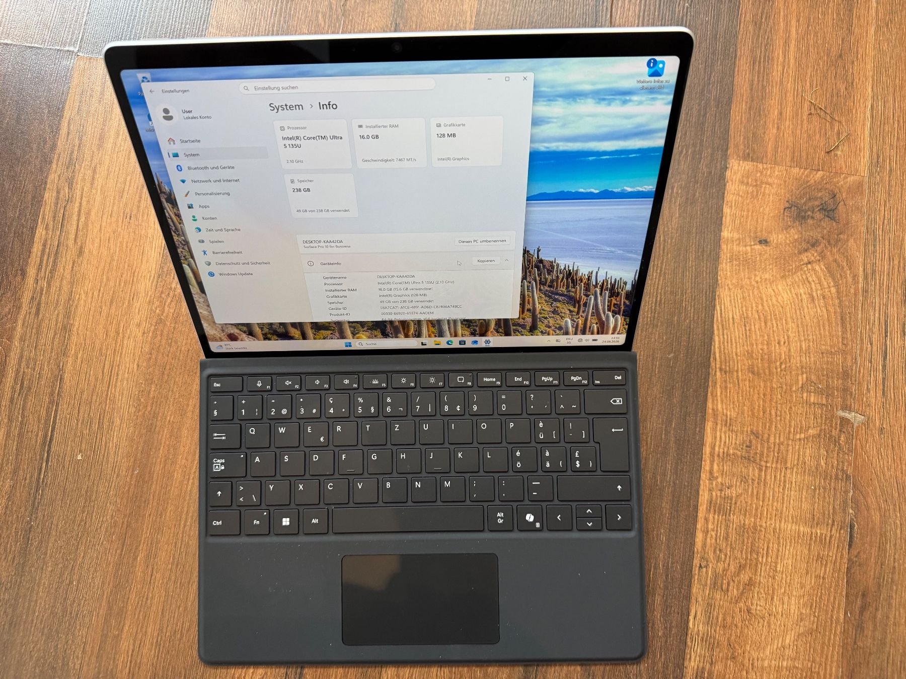 Microsoft Tablettes PC: Microsoft Surface Pro 10 for Business – D'occasion à Siebnen par icrservicesolutions