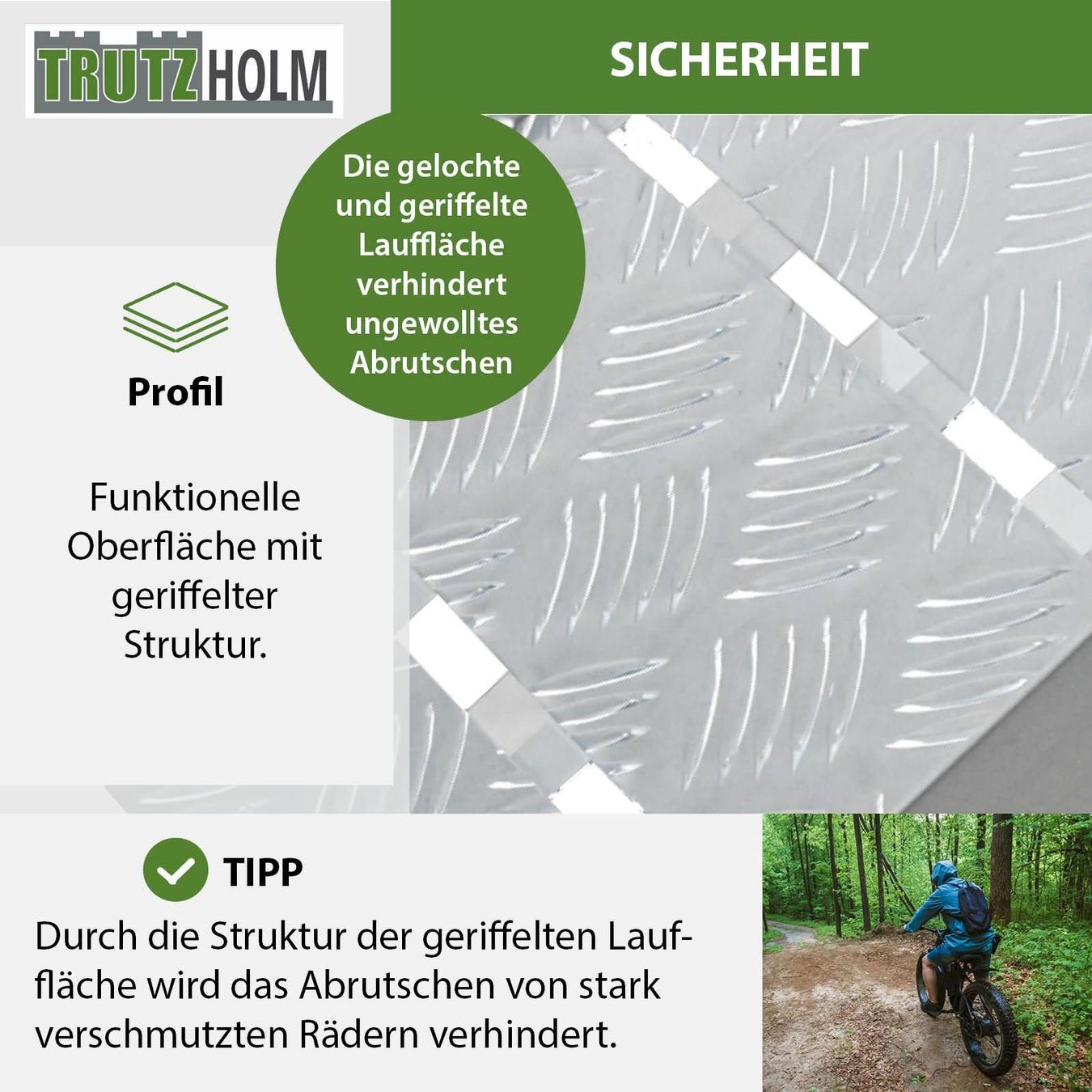 Rampe di accesso: 1x Auffahrrampe Heavy Duty 680kg 226cm – Nuovo e nell'imballaggio originale da Bottighofen venduto da zaap 4
