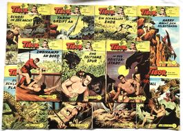 11x TIBOR-Hefte - HELD DES DSCHUNGELS - Nr.73-83
