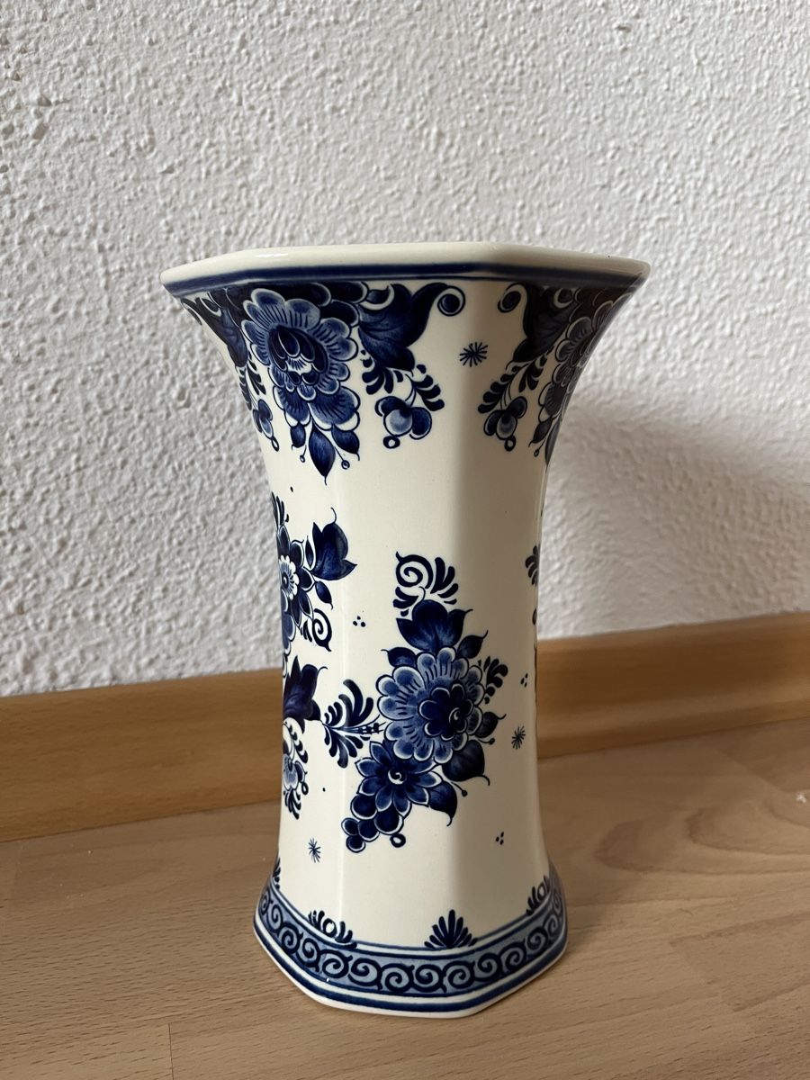 Vasen & Gefässe: Vase Delft blau – Gebraucht aus Lengnau AG von Schmitzli05