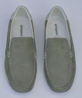 Neuwertige Herren Wildleder Mokassin, Slipper mit Antishock
