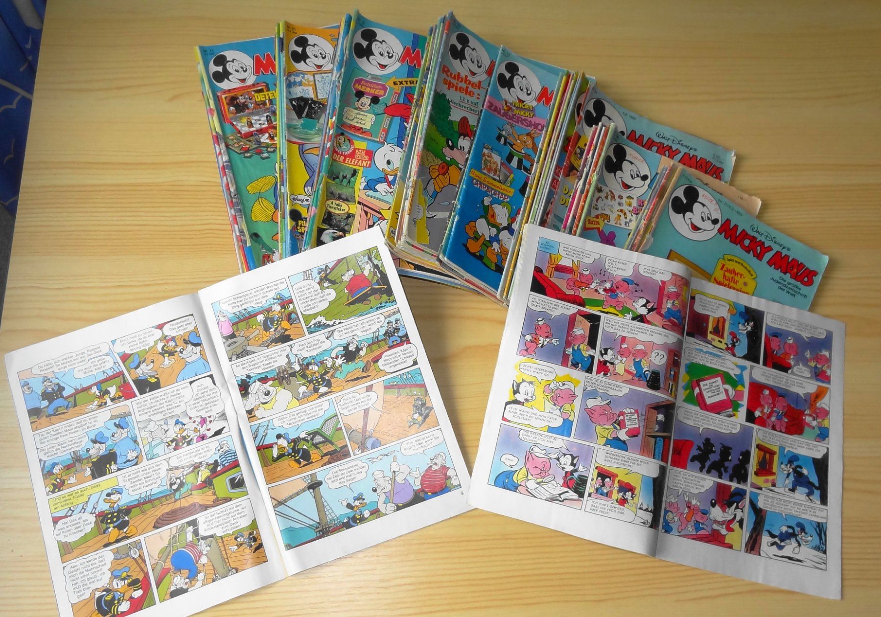 Fumetti: Micky Maus Hefte von Walt Disney – Usato da Rütihof venduto da rohar 1