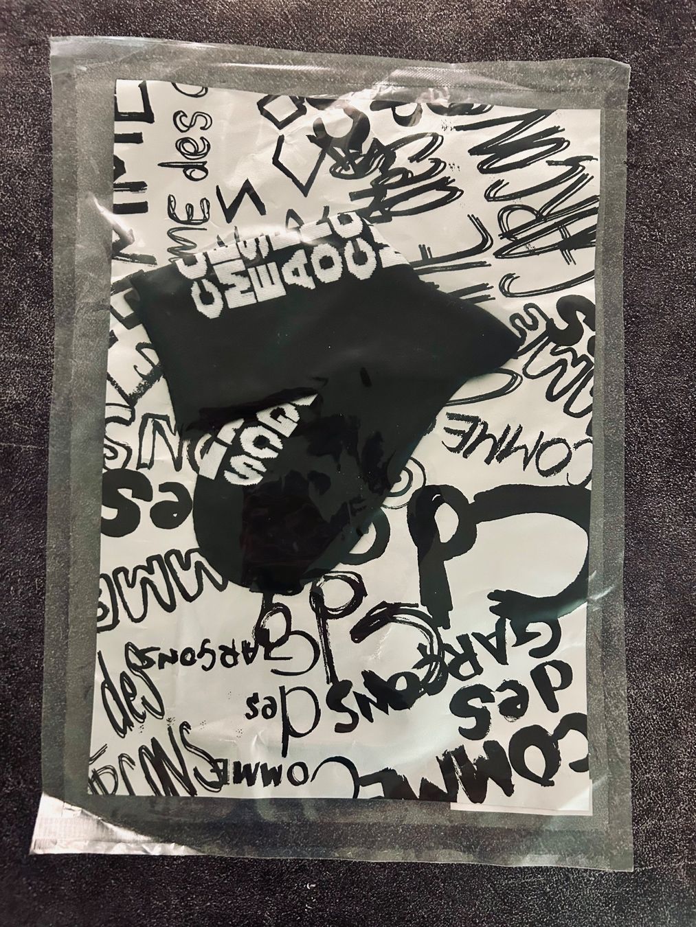 Calze: Cotton Ribbed Knit Socks Comme des Garçons – Nuovo e nell'imballaggio originale da Zürich venduto da Ferienan 5