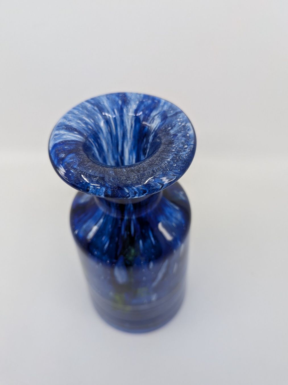 Vasi & Recipienti: Flasche Vase Glasvase blau – Usato da Emmen venduto da magelan 1