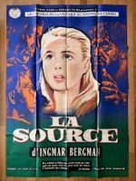 Filmplakat „La Source“ von Ingmar Bergmann, 1960