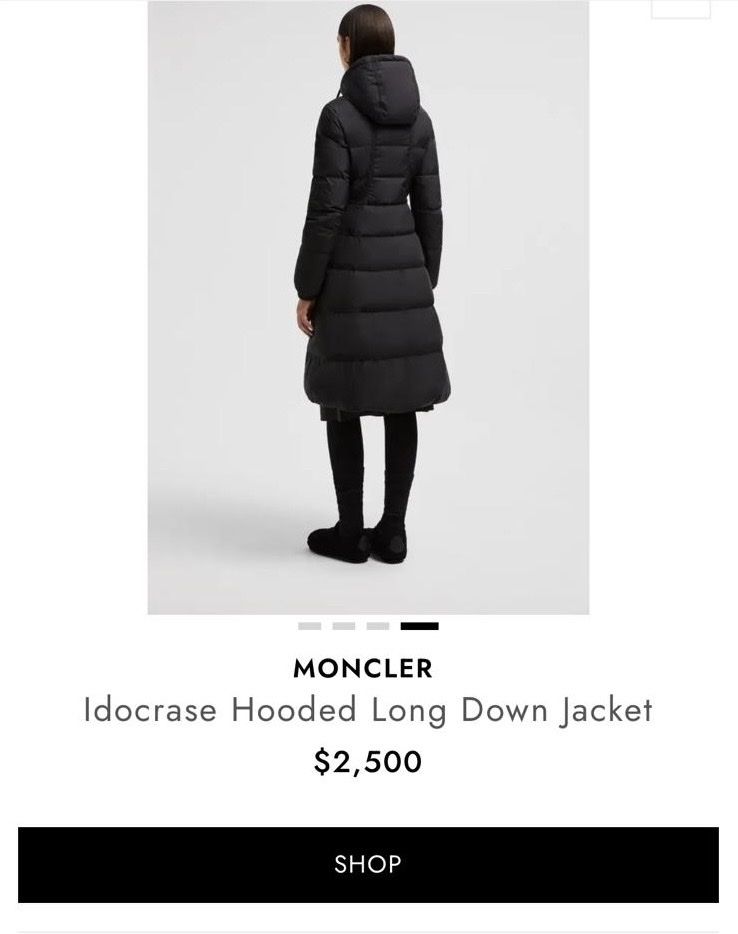 Moncler Cappotti: Moncler Idrocase long down jacket- Size 3  – Usato da Zermatt venduto da add_c7sr 9