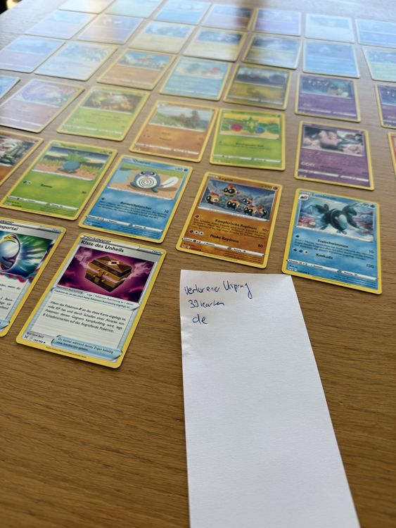 Pokémon Cartes à collectionner: Pokemon Sammlung verlorener Ursprung 39 Karten – Neuf (Voir description) à Oberengstringen par sigurros 3