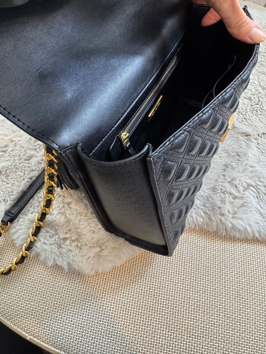 Tory Burch Taschen für Damen: Original Tory Burch Fleming Umhängetasche Leder – Gebraucht aus Buchs ZH von crazyhandbaggirl123 6
