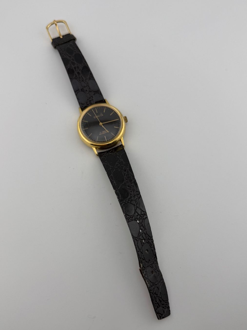 Orologi: EXACTA Handaufzug Herrenuhr läuft – Usato da Biel/Bienne venduto da MrP_WatchesBiel 1