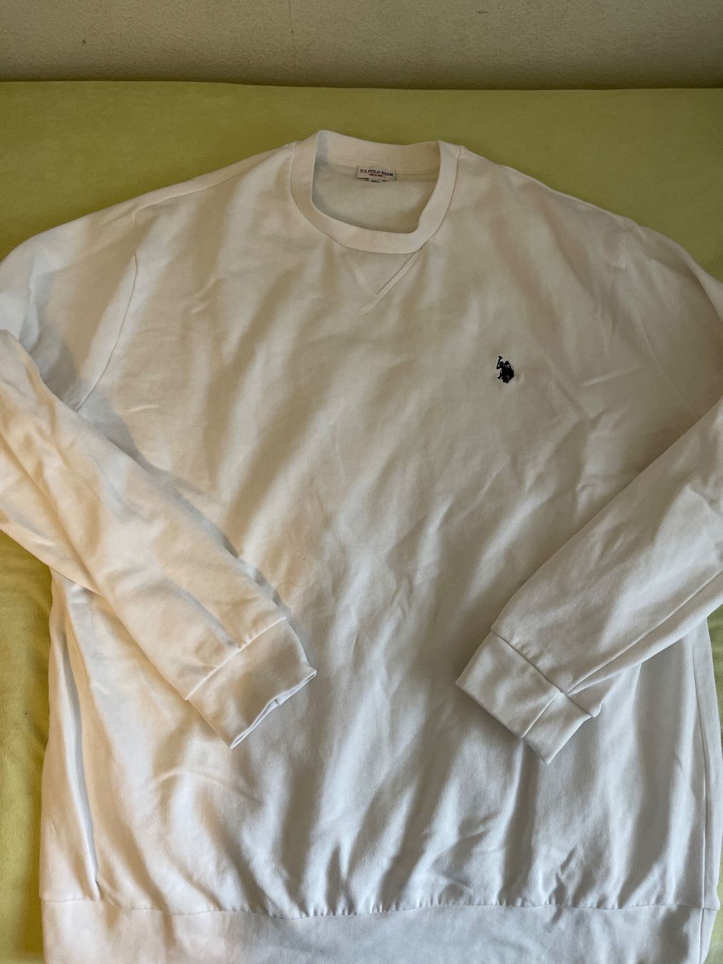 US Polo Maglioni & Felpe: U.S. Polo Assn. Herren Pullover, Weiss, Gr. 4XL – Usato da Wald ZH venduto da bastos27