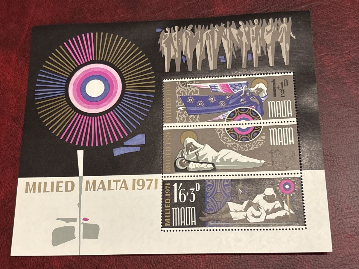 Alle Briefmarken: Malta Briefmarken 1971 - seltene Serie! – Neu und originalverpackt aus Zürich von engebrunau