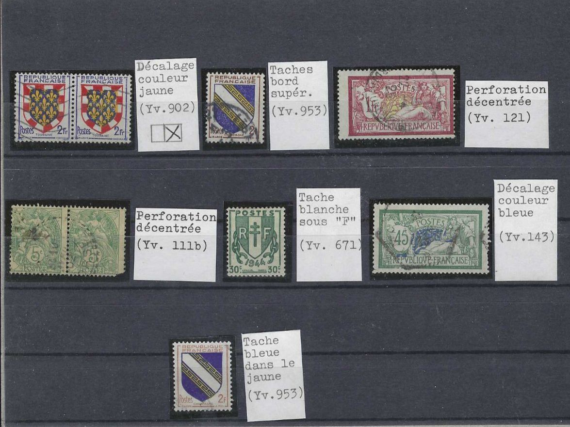 Tutti i francobolli: FRANKREICH AB 1890 */**/GEST. – Usato da Dintikon venduto da bonita099 3