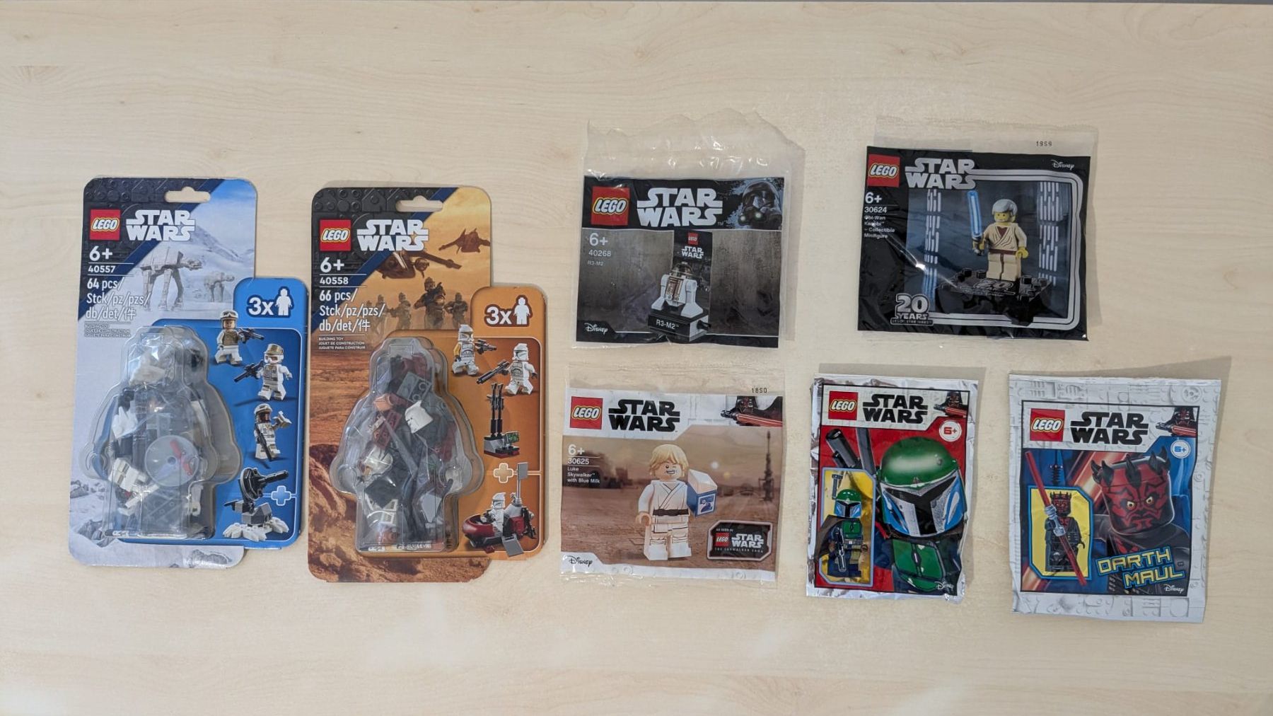 Lego Giocattoli: Lego Star Wars Polybags & Figuren Packs – Nuovo e nell'imballaggio originale da Hergiswil NW venduto da ToysandMore