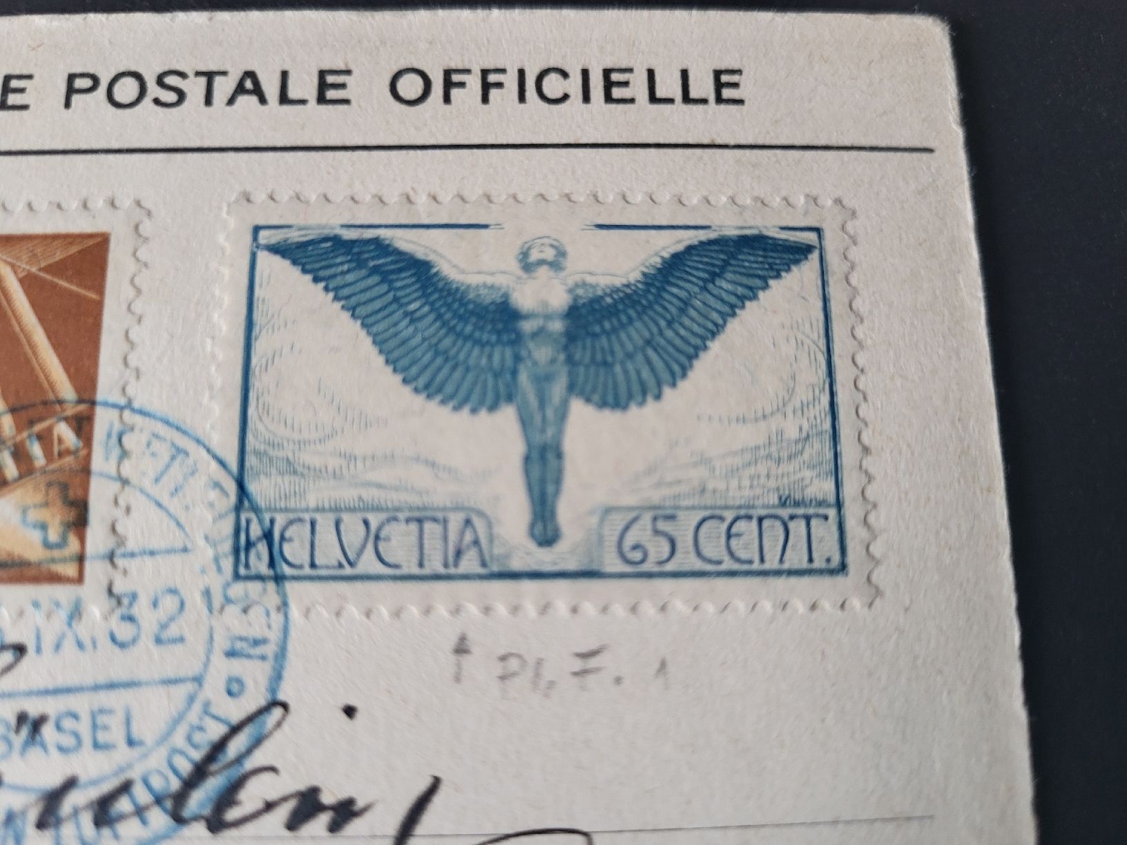 Tous les timbres: 1932, Postkarte Gordon Bennett nach Basel – D'occasion à stäfa par brandy66 4