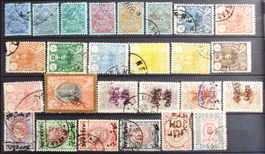 پارس – ایران / PERSIA-IRAN 1905 à 17: Des timbres oblitérés