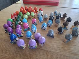Spin Mania,lot, ensemble de figurines en bois.