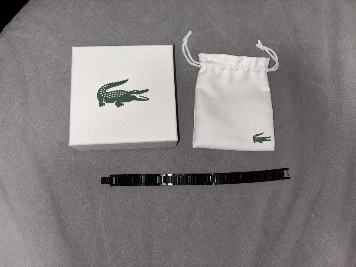 Lacoste Bracciali & Braccialetti: Bracelet Lacoste noir  – Usato da Romont FR venduto da Marco_Polo_2.0
