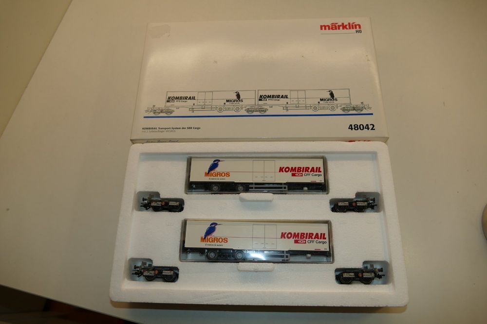 Märklin H0 - 48040/48046 - Freight wagon set - 3 KOMBIRAIL