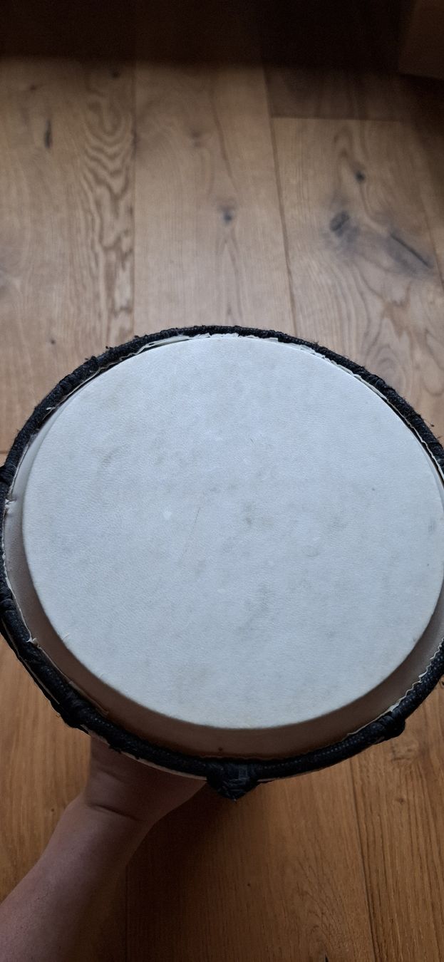 Strumenti musicali: Djembe Trommel Holz 30cm hoch – Usato da Mellingen venduto da lathei 4