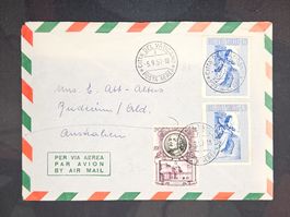 CL25 Enveloppe + Timbre Vatican 1957