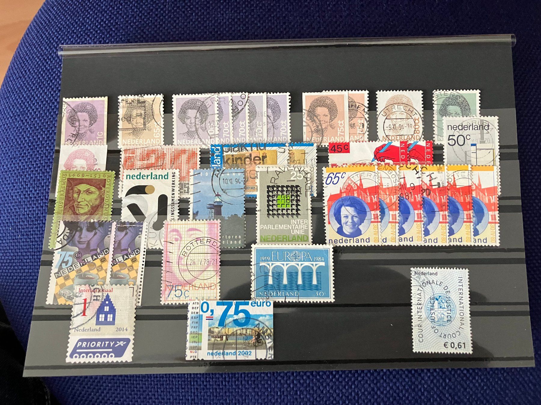 Alle Briefmarken: Briefmarken Niederlande – Gebraucht aus Bolligen von Isebo 3