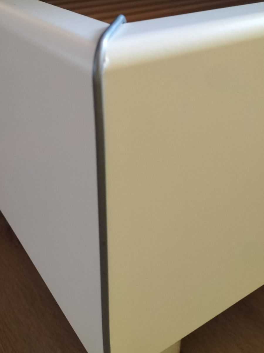 Letti: weisses Bettgestell 140x200cm mit Lattenrost – Usato da Urswil venduto da fab_ydv7 5