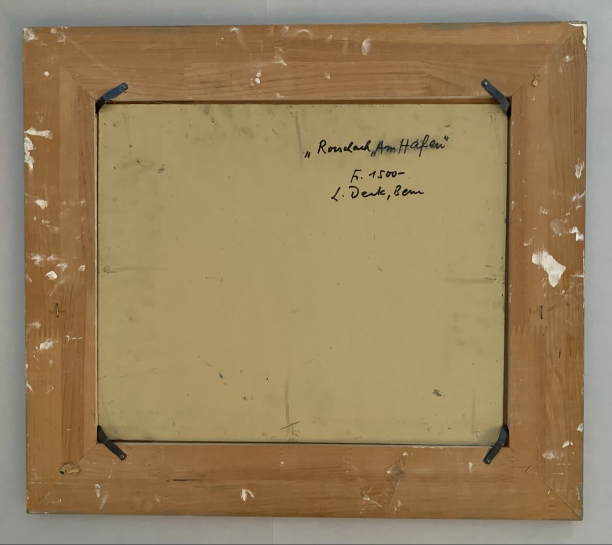 Dipinti: Schweizer Kunst - Leo DECK (1908-1997) – Usato da Düdingen venduto da polytropon_5 6