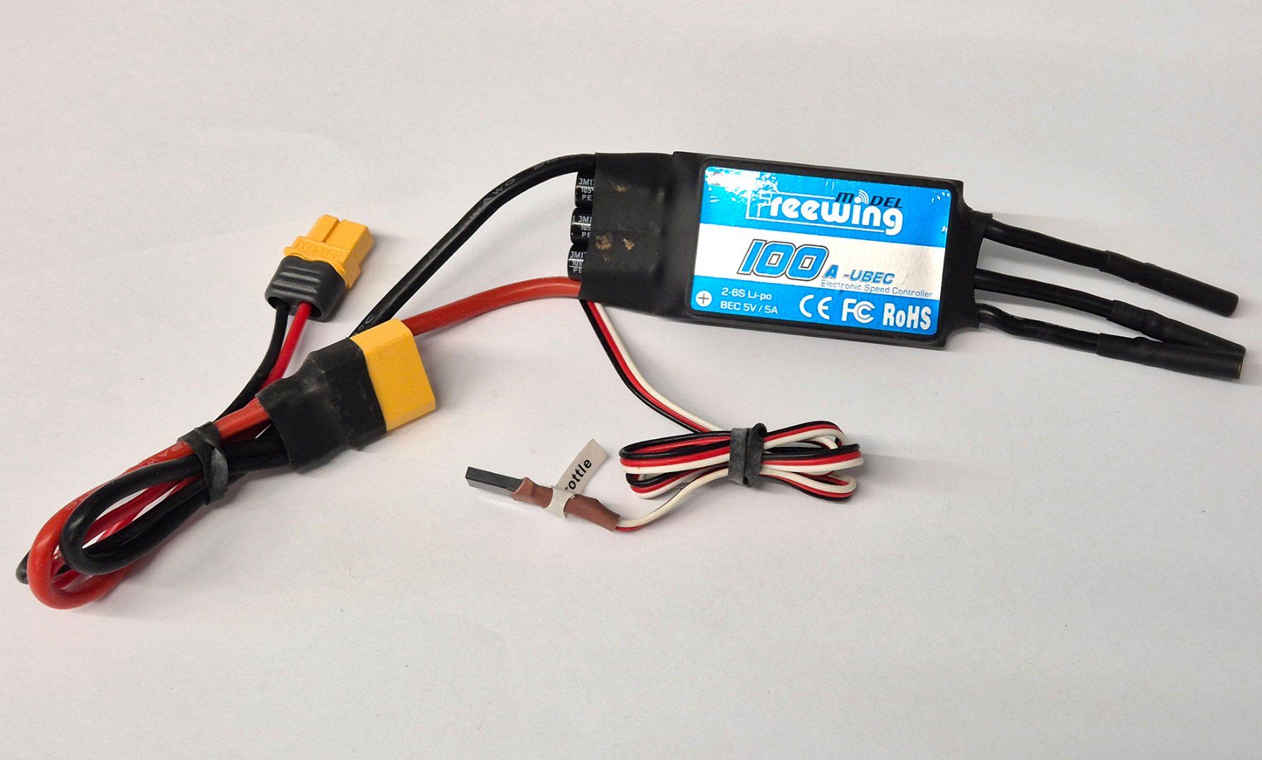 RC Modellbau: ESC Freewing 100A mit BEC – Gebraucht aus Saas-Grund von pingu913 1