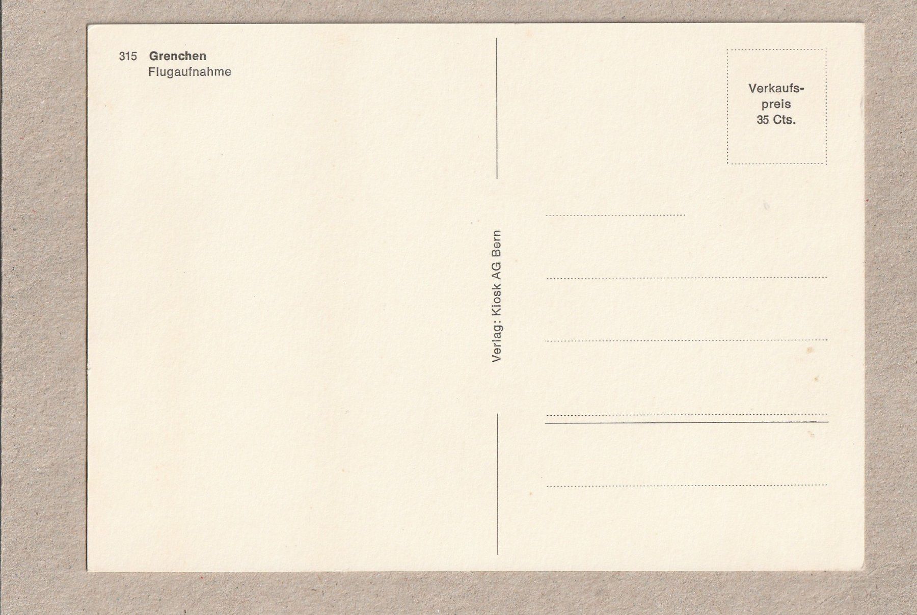 Cartoline postali: Grenchen Flugaufnahme – Usato da Würenlingen venduto da wetroki 1