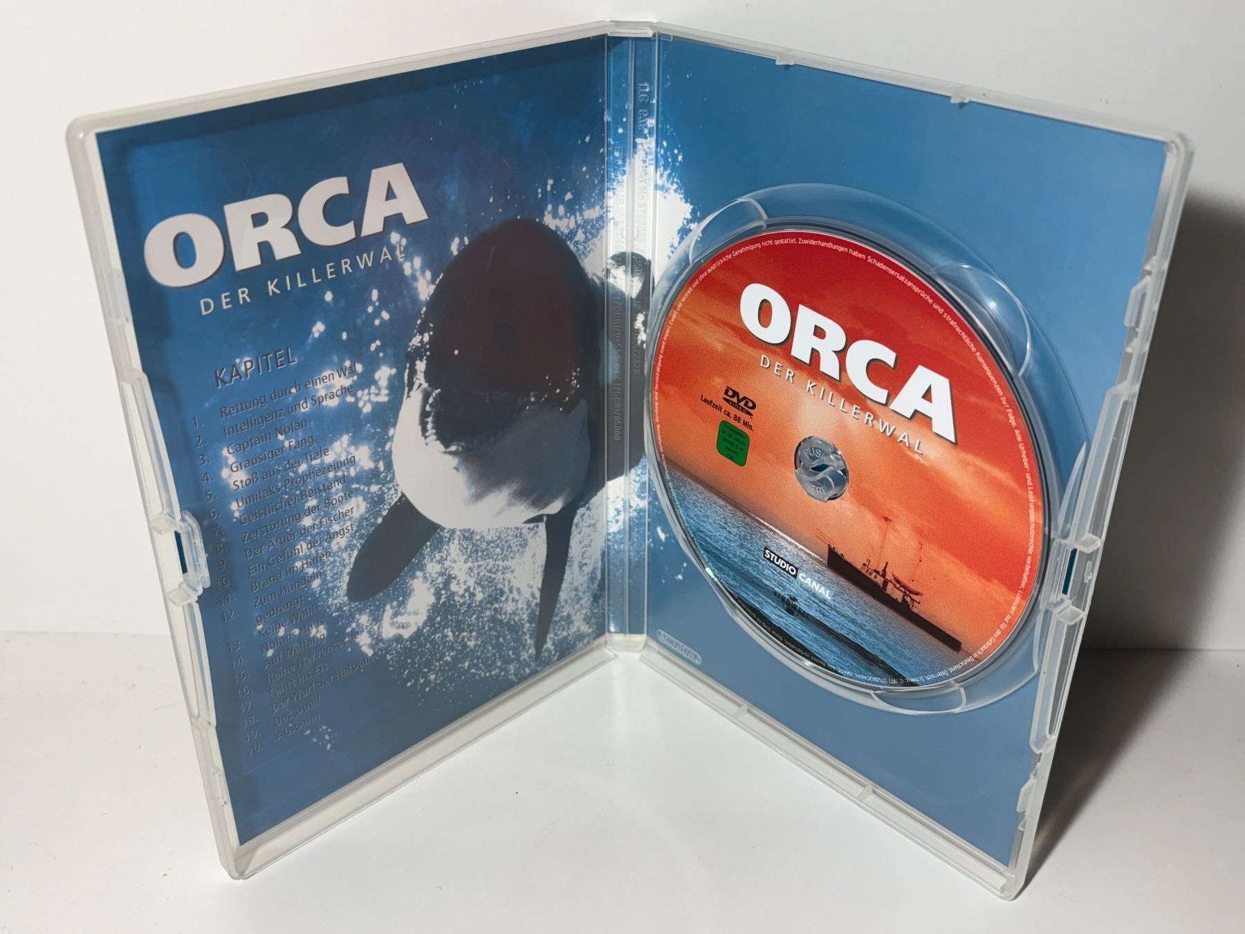 Tutti i DVDs: Orca - Der Killerwal DVD – Usato da Wilderswil venduto da Sstriker 2