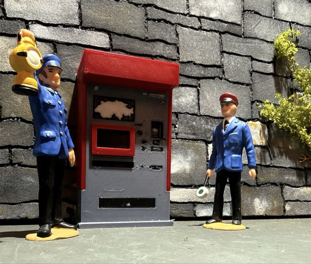 Modellini di ferrovie: Fahrkartenautomat 1:22LGB – Nuovo e nell'imballaggio originale da Altdorf UR venduto da modellbau-widmer 1