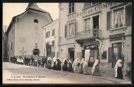 AK Salvan, Procession