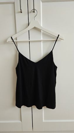 Schwarzes Top - Gina Tricot Gr. S