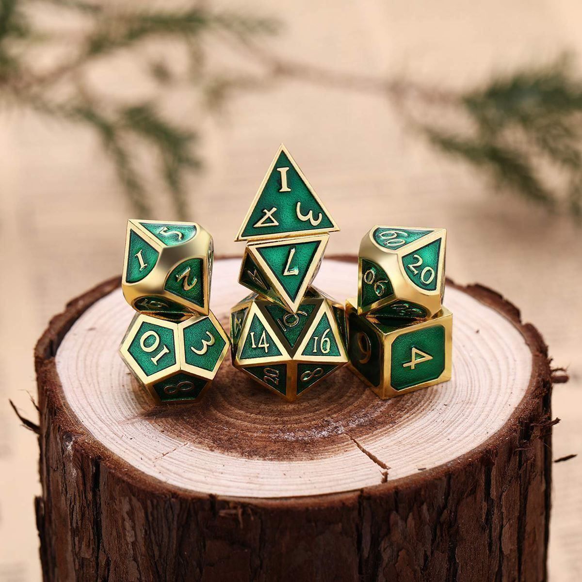 Spielzeuge: DND Würfel Gaming Set Metall Polyedrisch – Neu (gemäss Beschreibung) aus Thun von