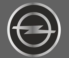 Opel Nabendeckel 3D Aufkleber Sticker 48mm