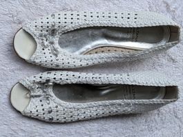 Schicke weisse SULTANA Espadrilles Gr. 39 Sommer Schuhe L...
