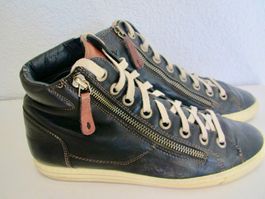 BOOTS PAUL GREEN CUIR NOIR
