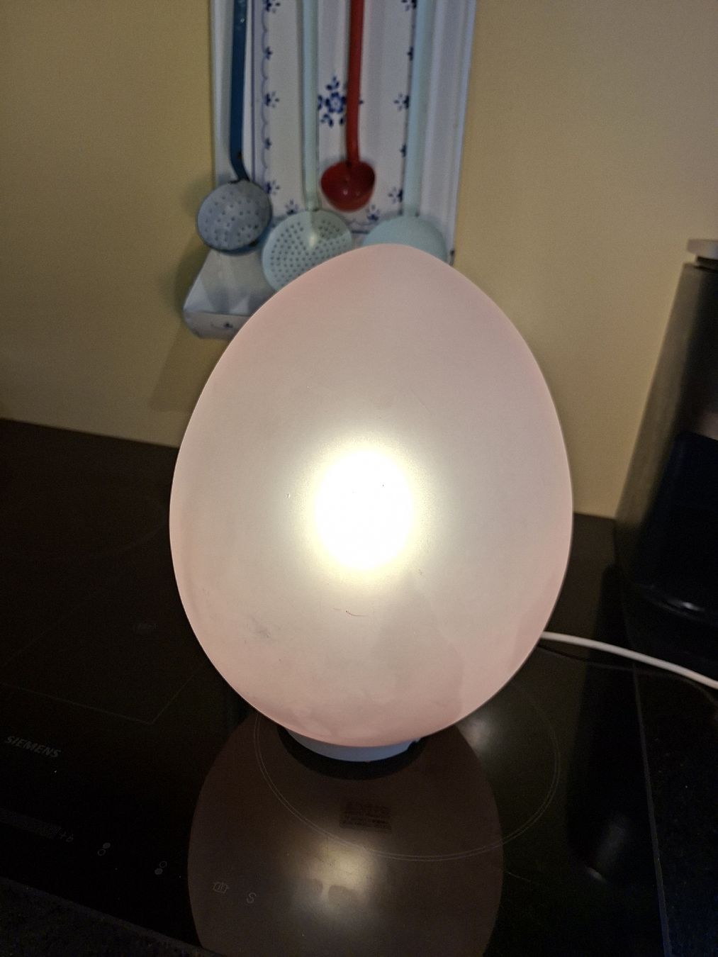 Lampade: Egg Lampe nach Murano Art 1970er – Usato da Meinisberg venduto da MartinaM1972 3