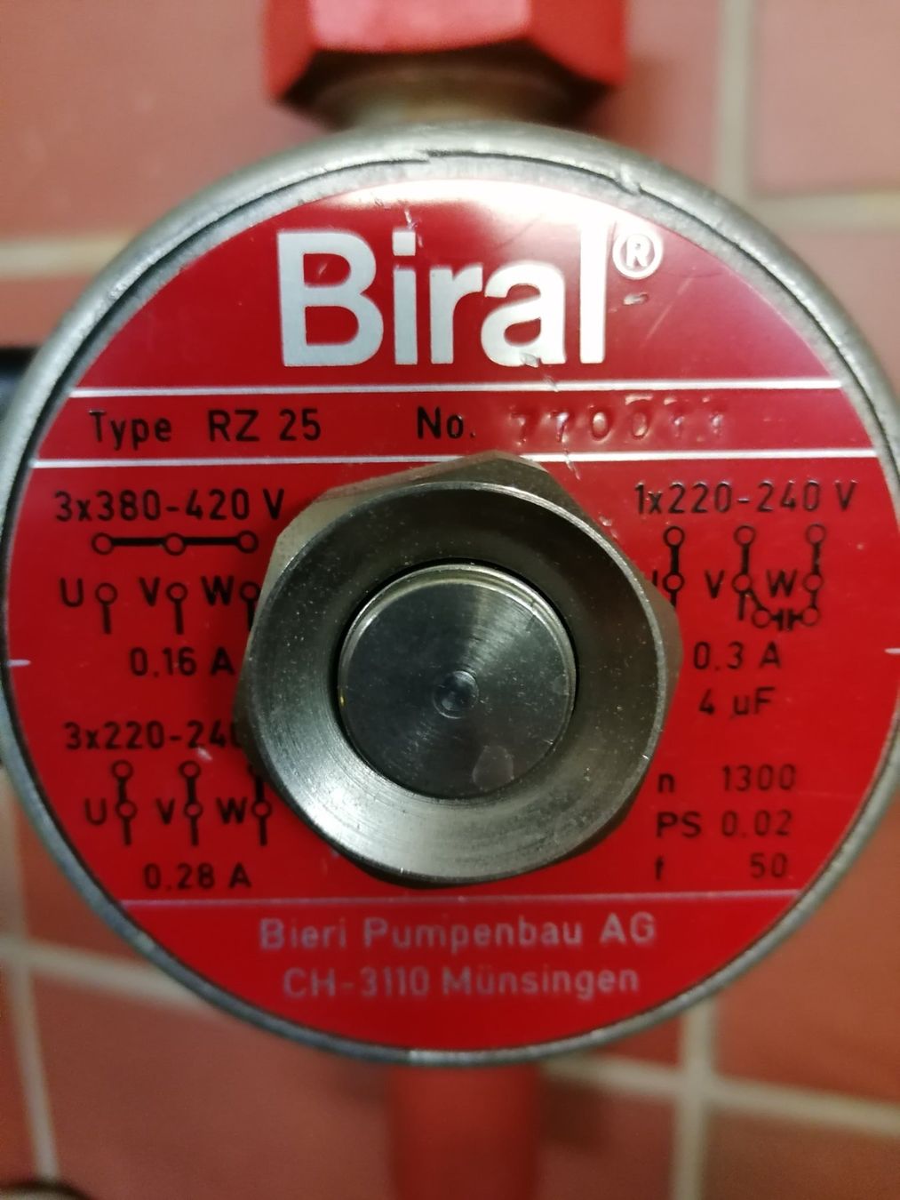 Biral Riscaldamento: Biral Pumpe Zirkulationspumpe – Usato da Unterengstringen venduto da Fachmann8103 2