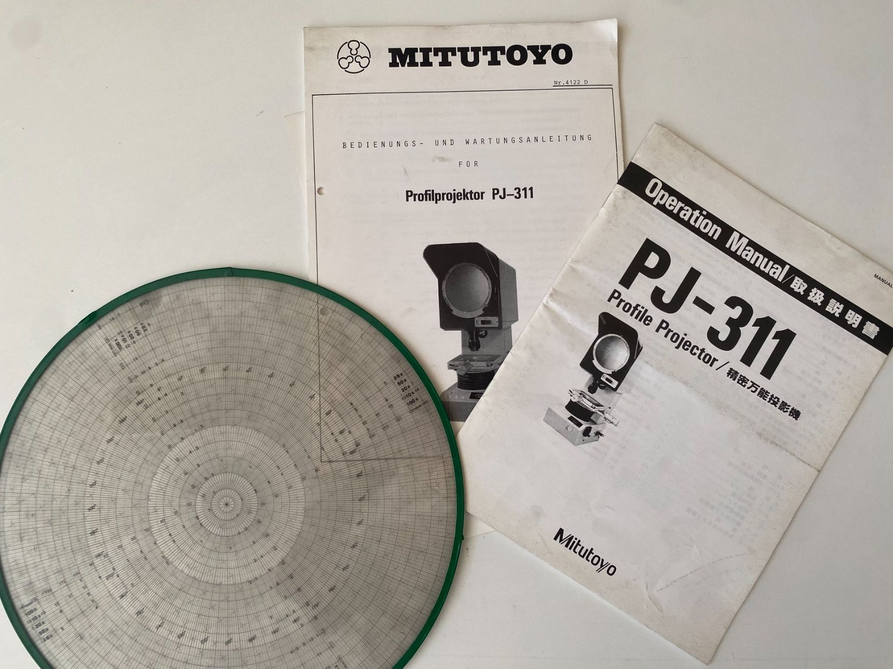 Mitutoyo Tutti gli attrezzi: Projecteur de profi   MITUTOYO   PJ-311 – Usato da Cortaillod venduto da cri_hw2g 6