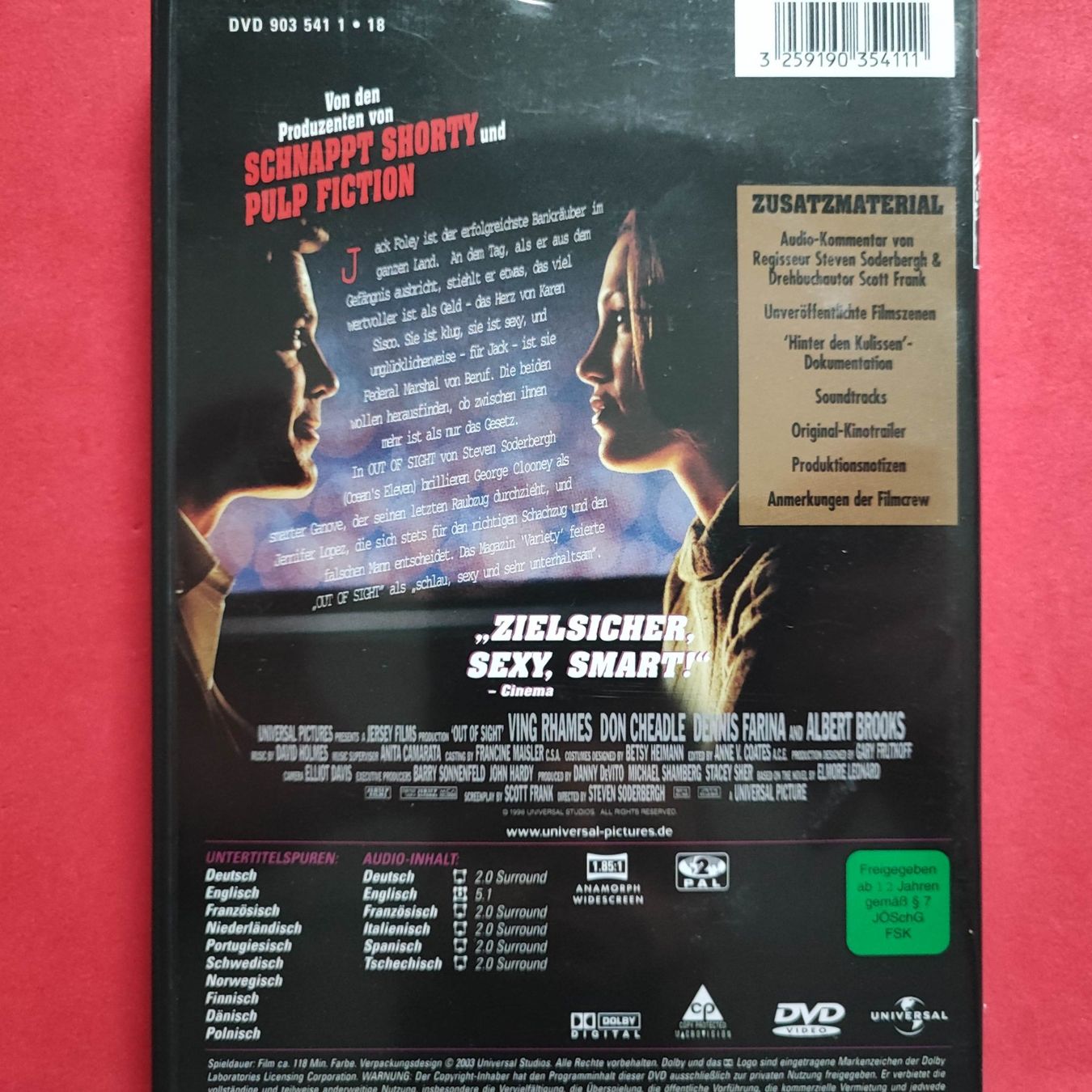 Alle DVDs: Out Of Sight – Gebraucht aus Dübendorf von kb86_MOVIE 1