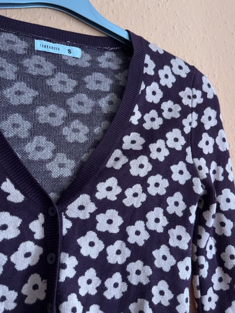 Gilet & Giacche senza maniche: Gilet à fleurs, taille S Terranova – Usato da Genève venduto da nou_z96k 1