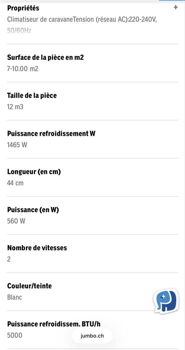 Condizionatori: Ayce Climatiseur pour Caravane | 5000 BTU – Nuovo e nell'imballaggio originale da Renens Vd venduto da flo_5s7q 1