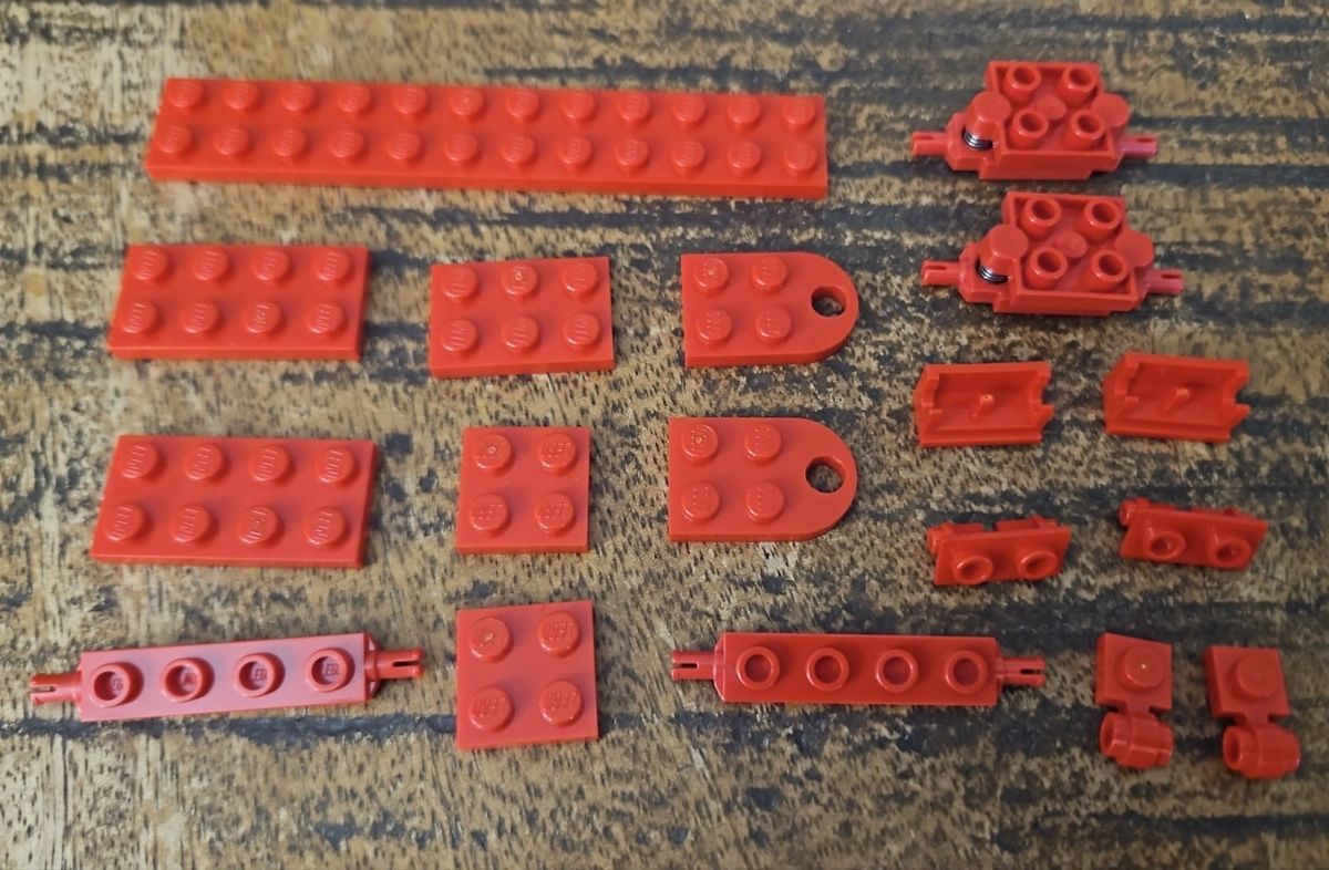 Lego Kit di costruzioni: Lego train 9V Road and Rail Maintenance 4546 – Usato da confignon venduto da chachou79 4