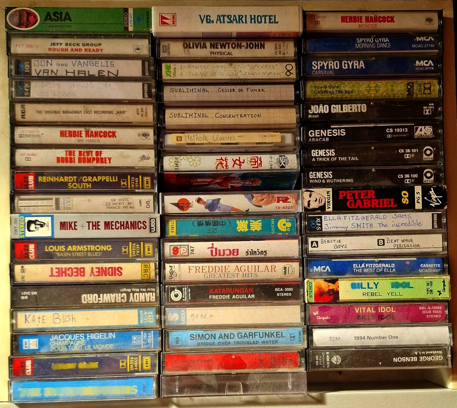 Kompaktkassetten: collection de cassettes audio – Gebraucht aus Froideville von Sliop 6