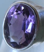 Amethyst Silber 925 Fingerring Gr. 48