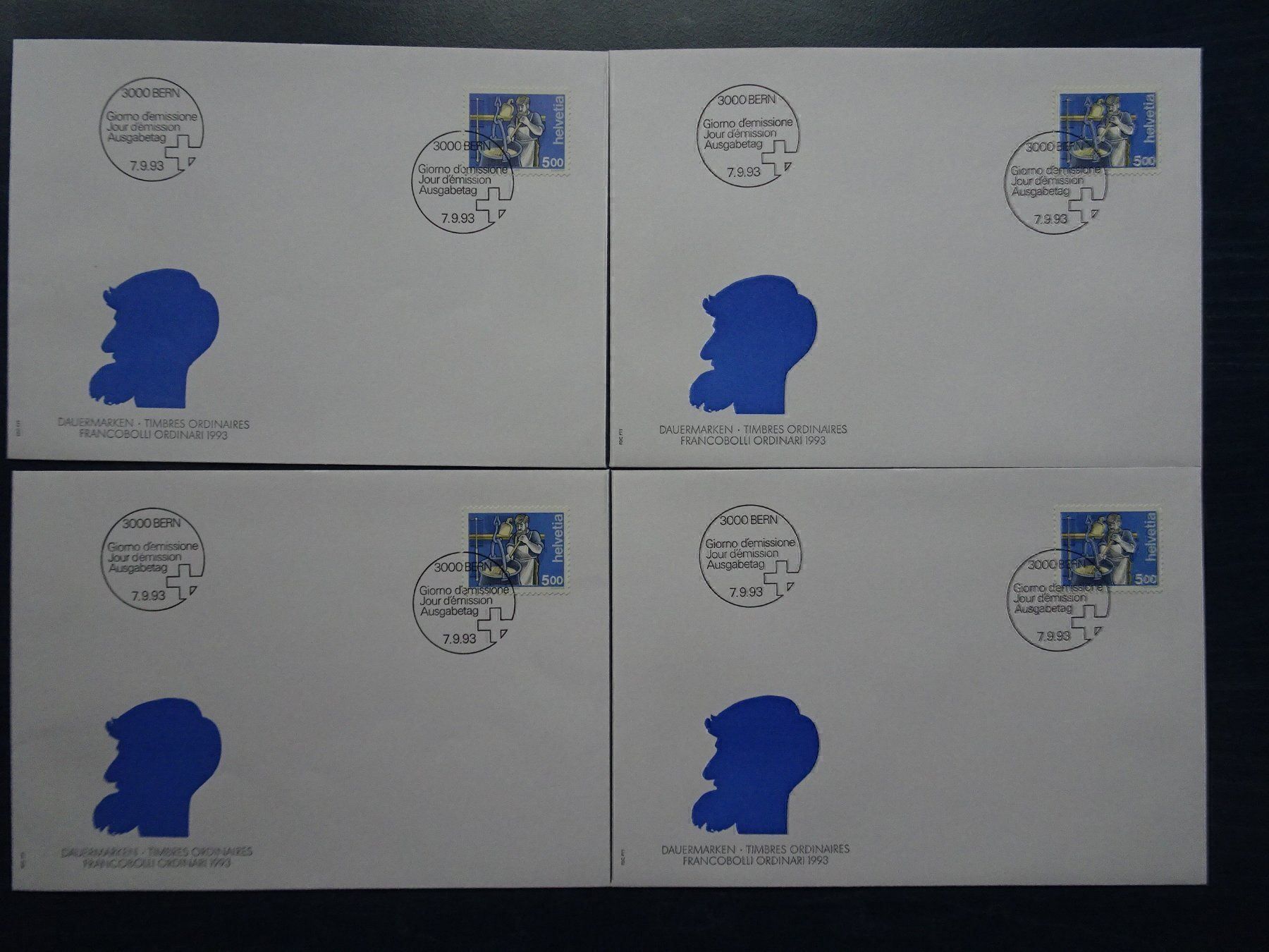 Alle Briefmarken: 1993 – Neu (gemäss Beschreibung) aus Aadorf von Chnorli-Furz