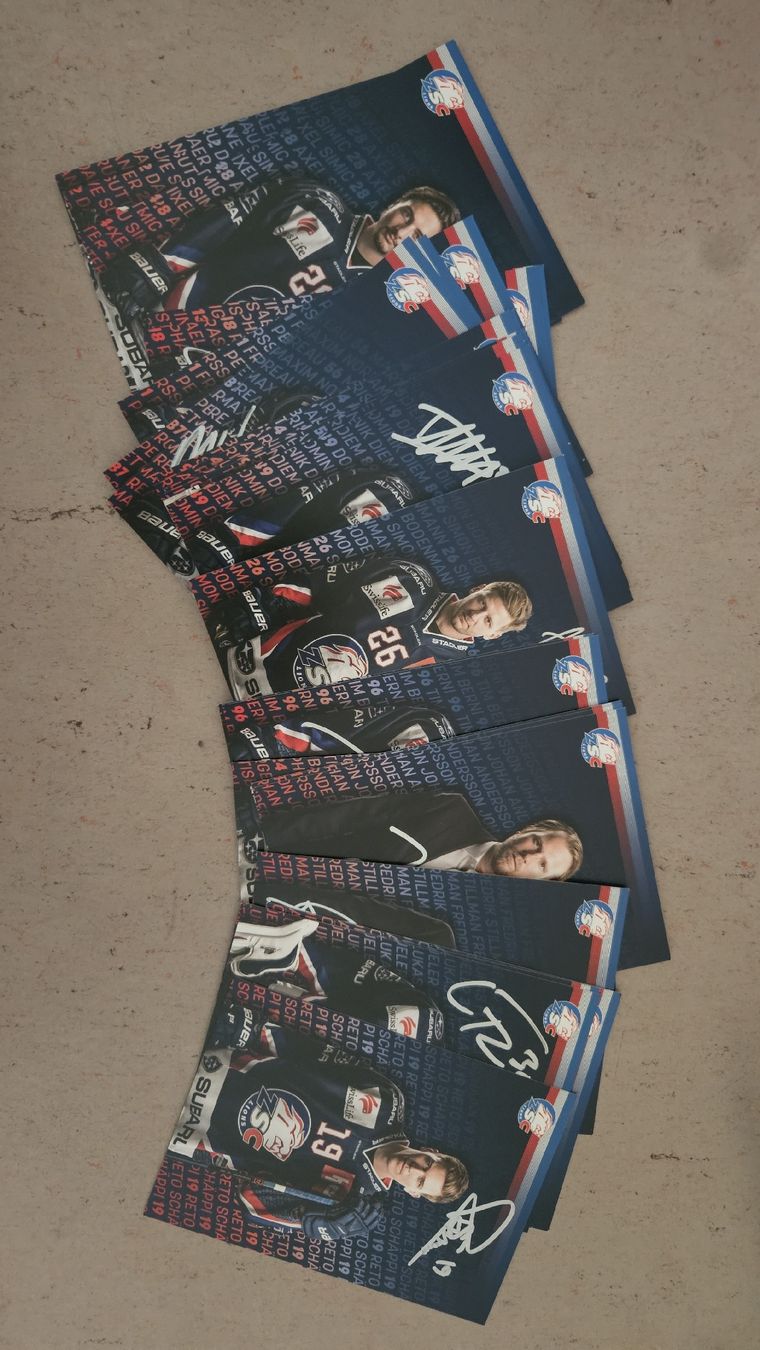 Autographes: ZSC Lions Autogramme – Neuf (Voir description) à Zürich par sno_lkf8