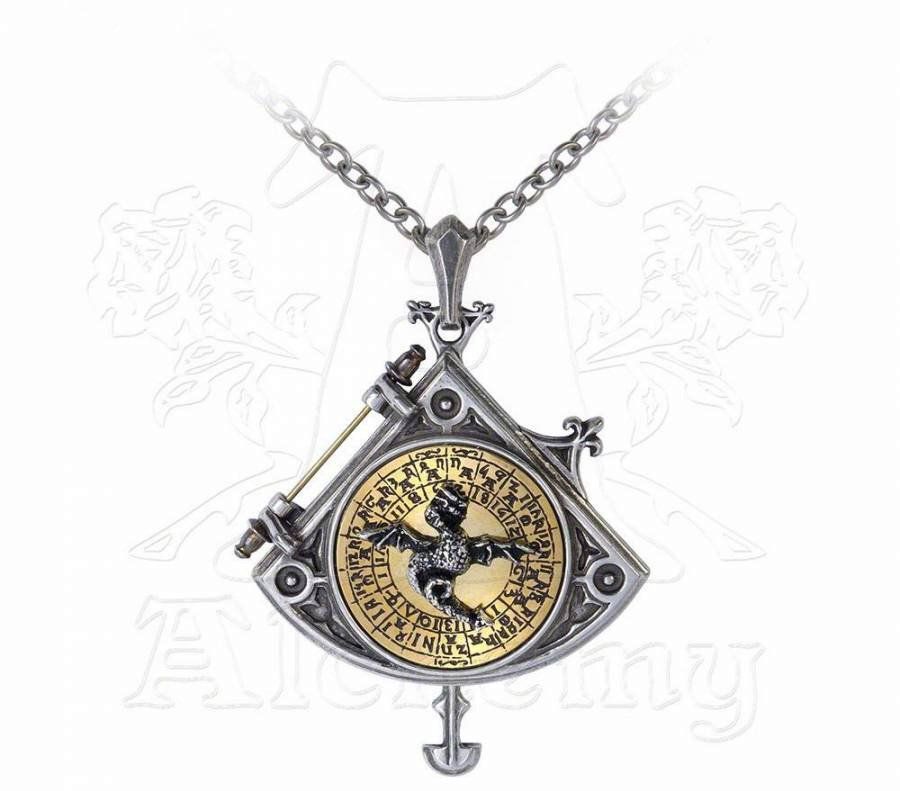 Catenine: Alchemy: Halskette "Astral Dragon Quadrant Locket" – Nuovo e nell'imballaggio originale da Roggwil TG venduto da Chevalier_69